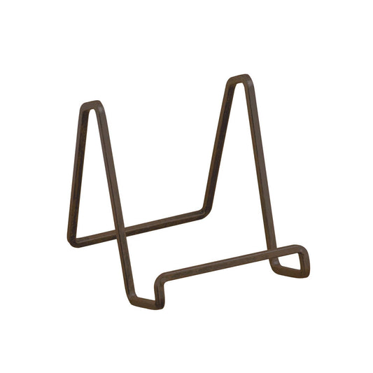 Square Wire Stands: Mahogany / 4"