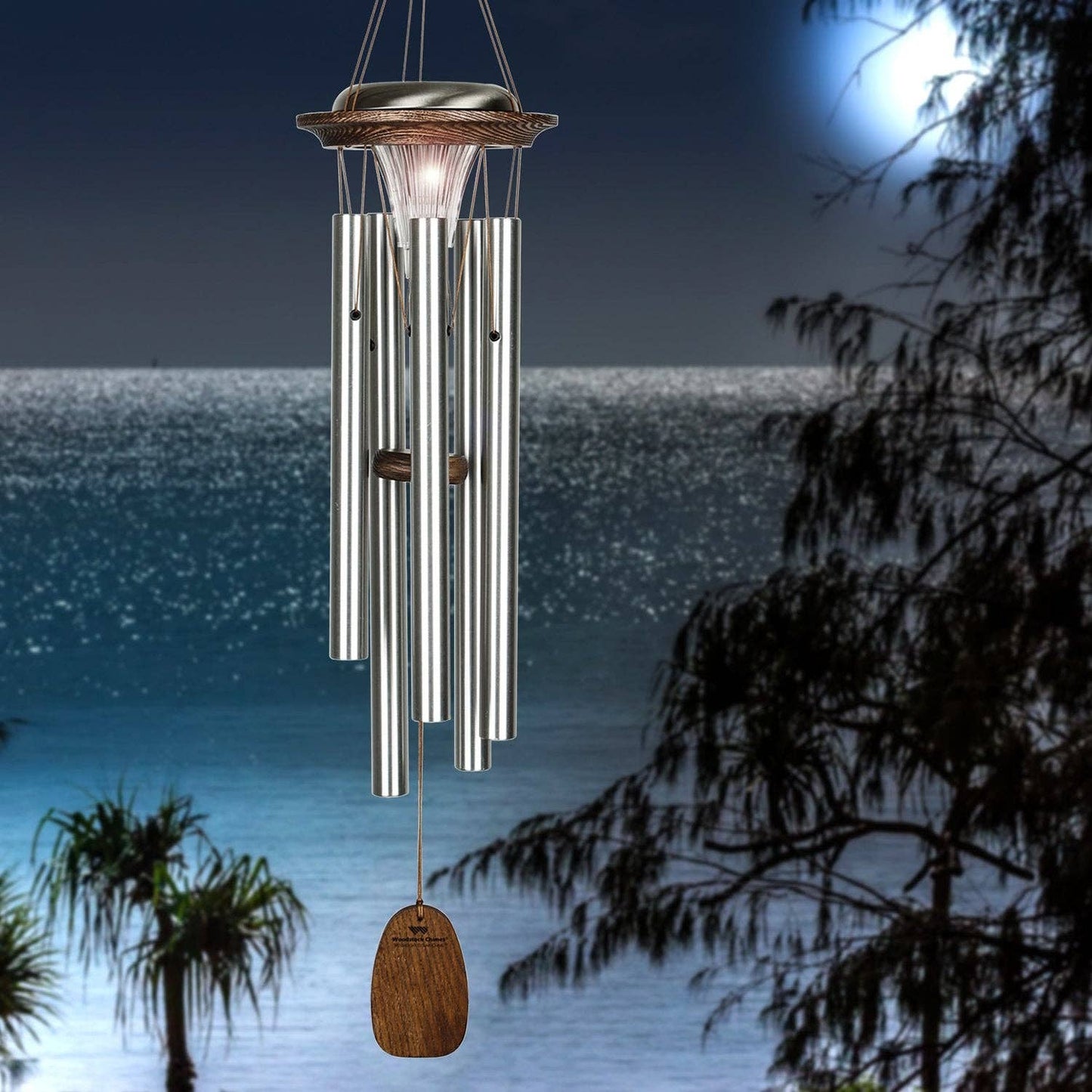 Moonlight Solar Chime™ - Silver