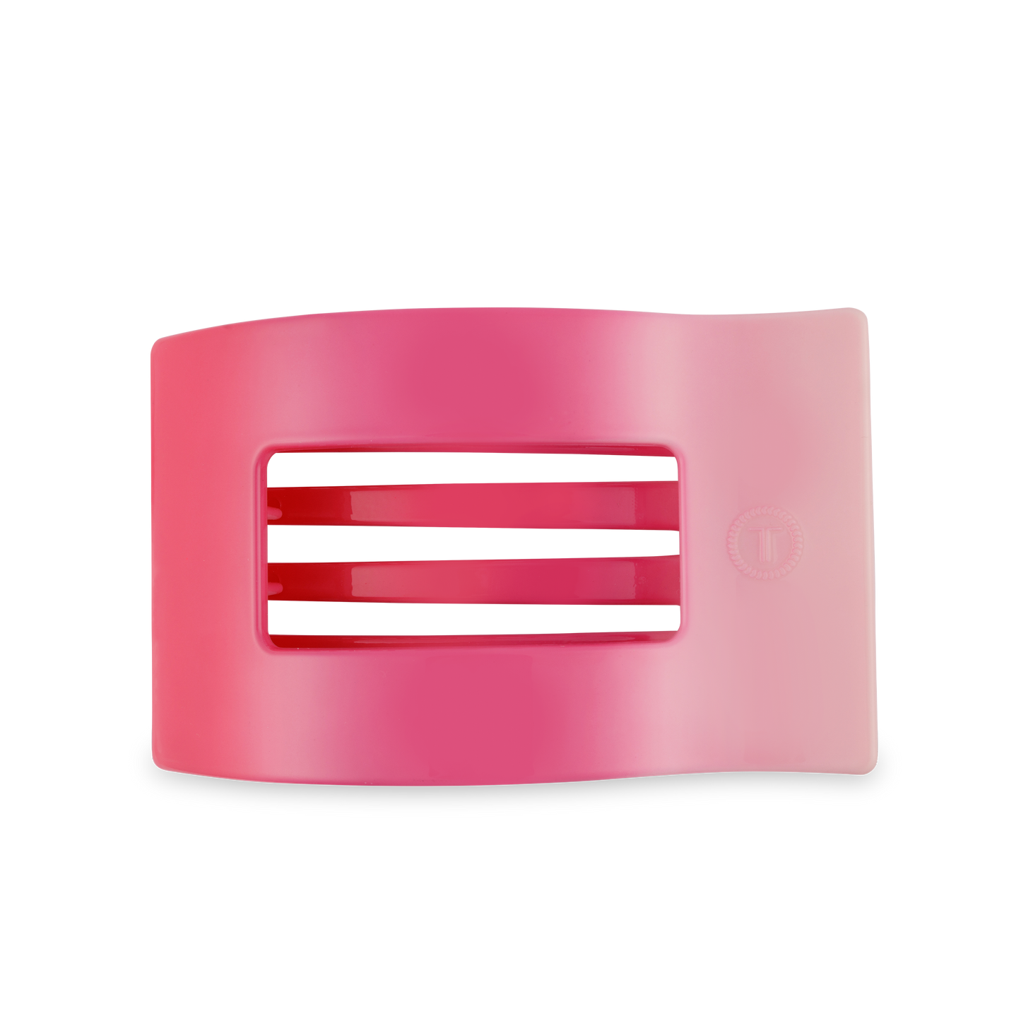 Flat Rectangle Hair Clip | Large | Kiss & Tell