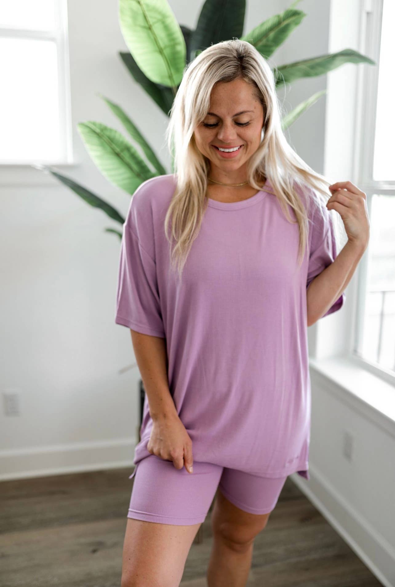 24/7 Rib Set in Lilac