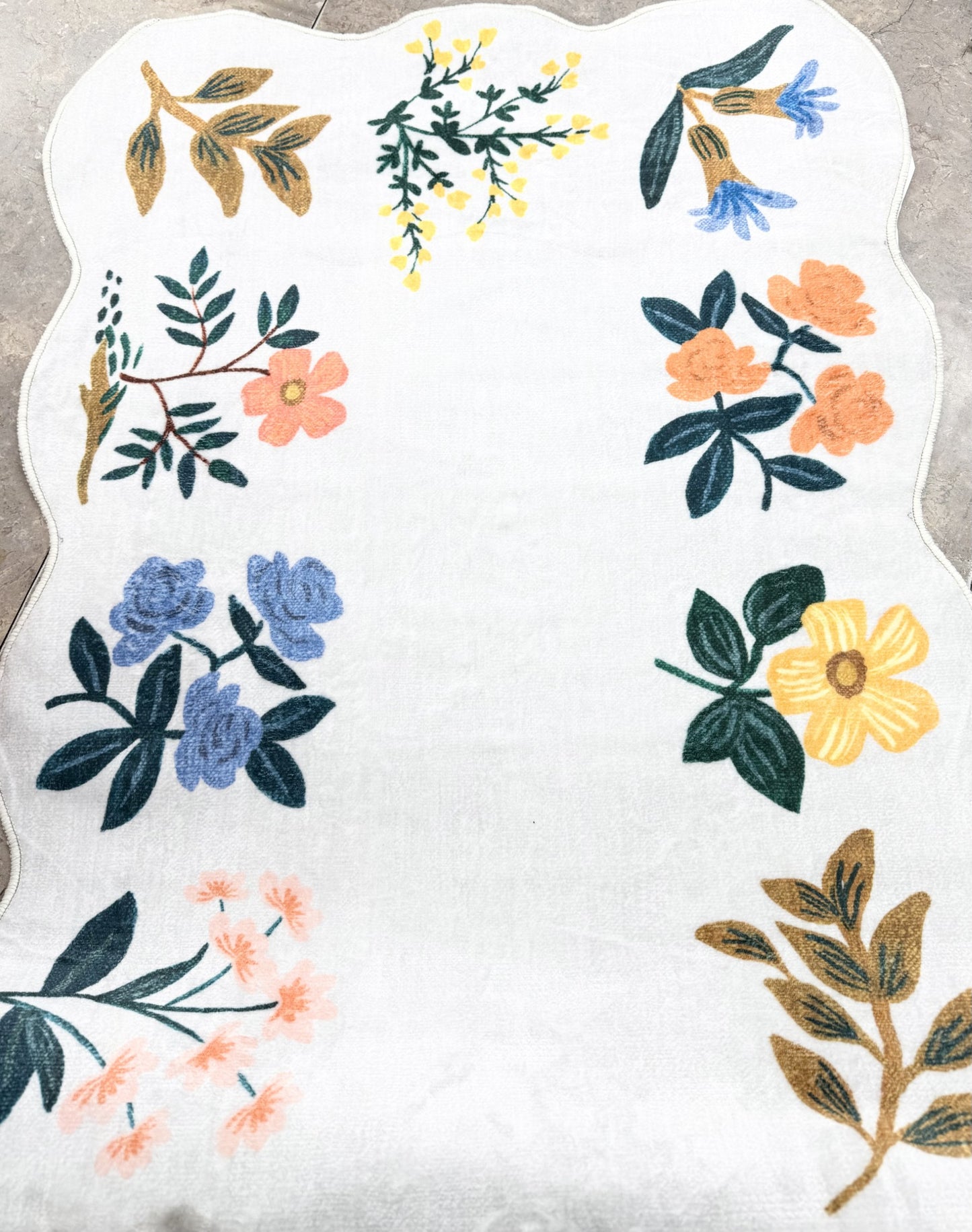 Rifle Paper Co. x Loloi Larkin Ivory Floral