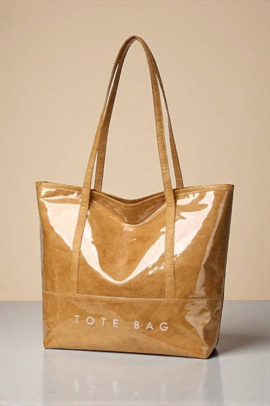 Brown Shoulder Strap TOTE BAG