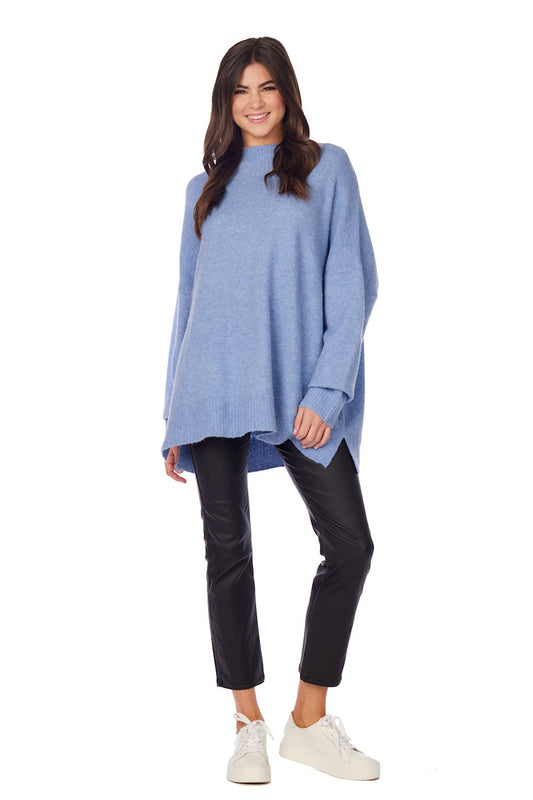 Monica Crewneck Sweater Blue