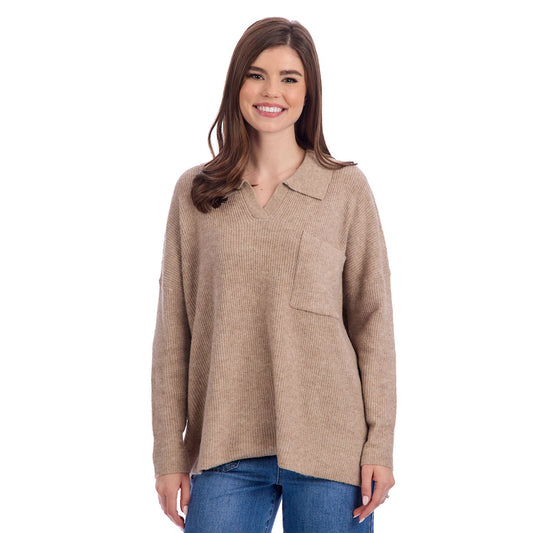 Noa Collared Sweatshirt