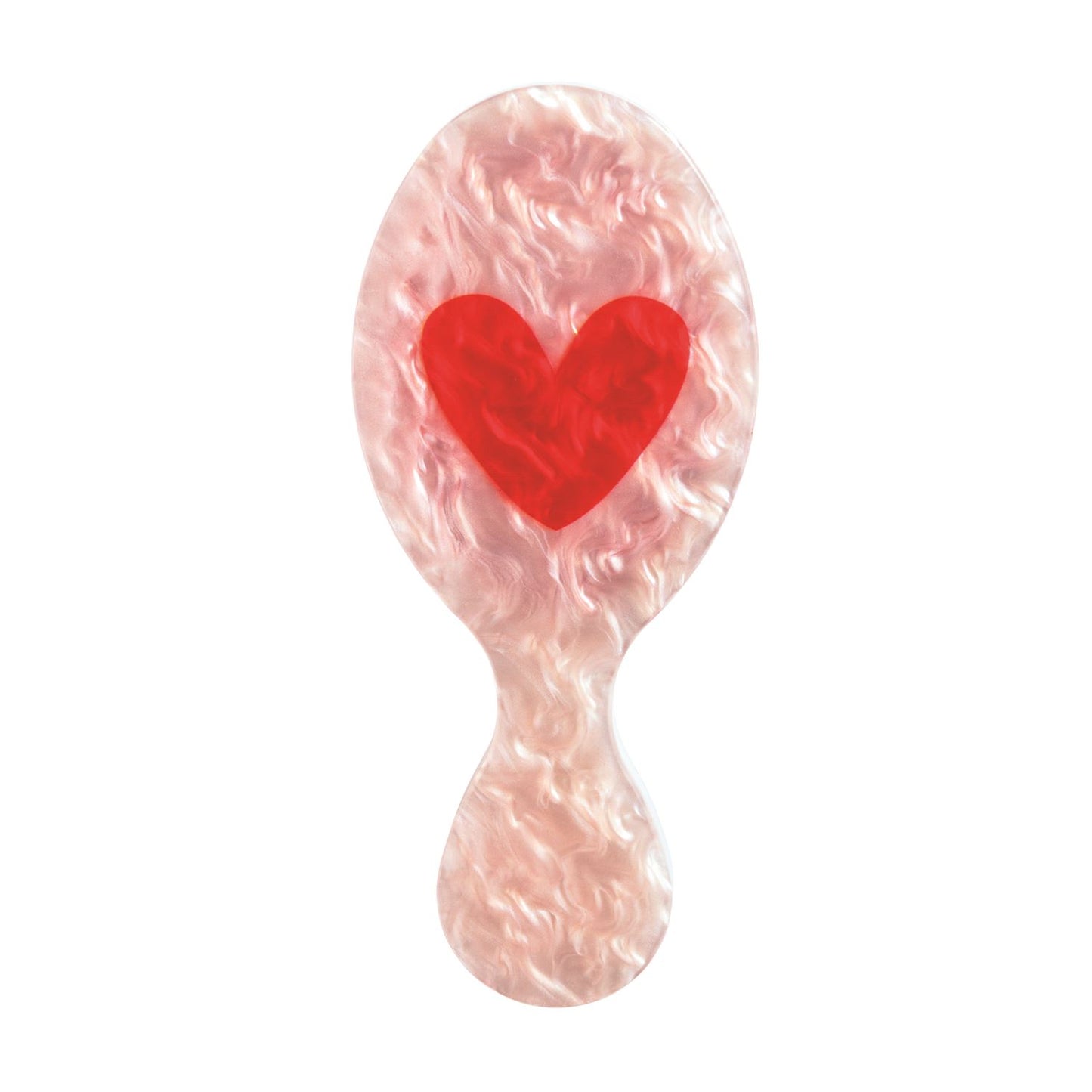 Heart Hairbrush
