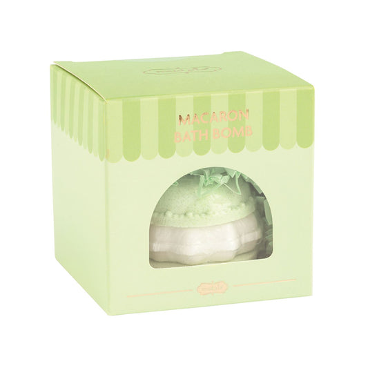 Green Macaron Bath Bomb