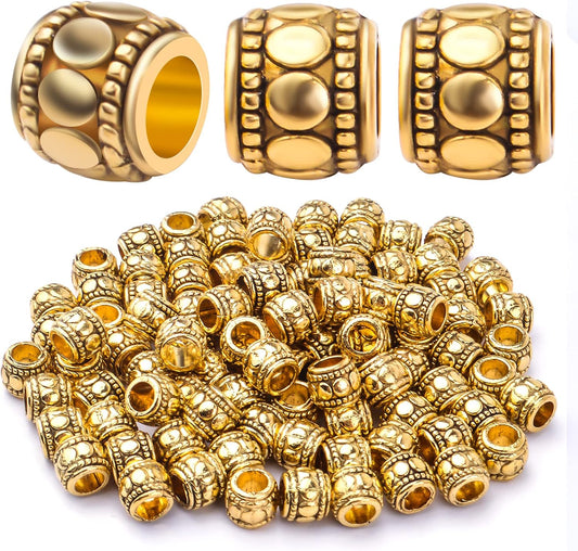 Antique Gold Dot Spacer Bead