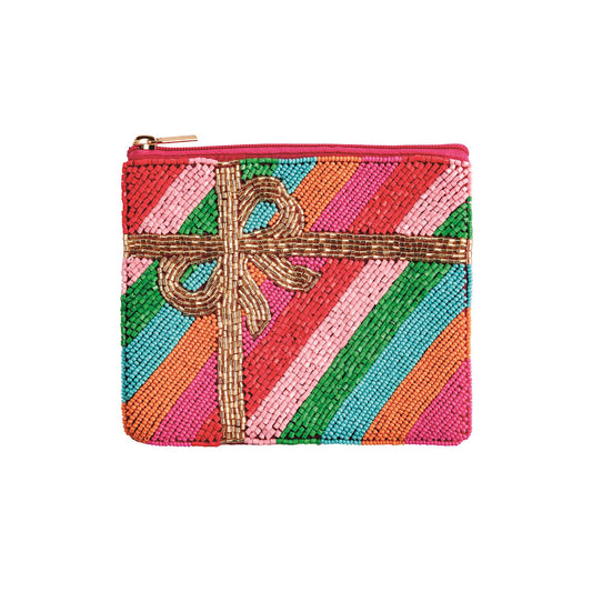 Hot Pink Holiday Beaded Case