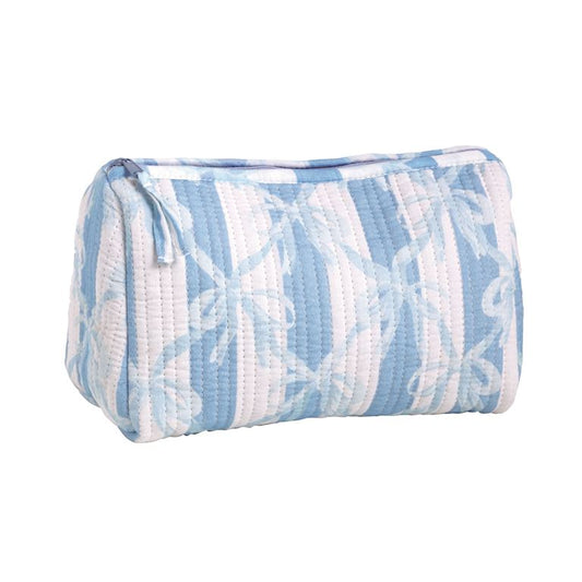 Blue Bow Block Print Case