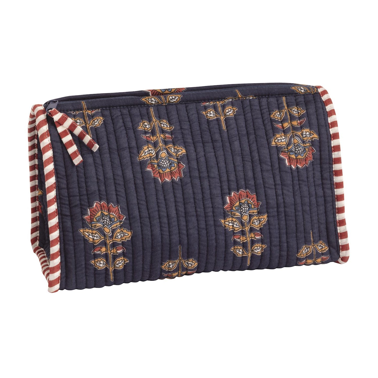 Navy Harvest Block Print Case