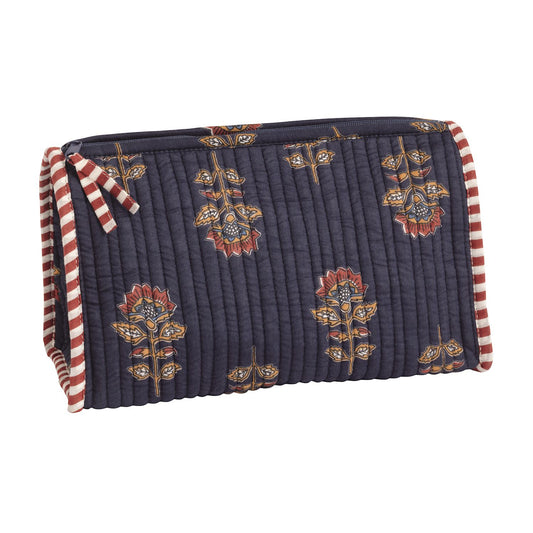 Navy Harvest Block Print Case