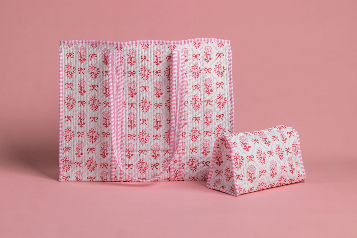 Bow Bloom Quilted Case