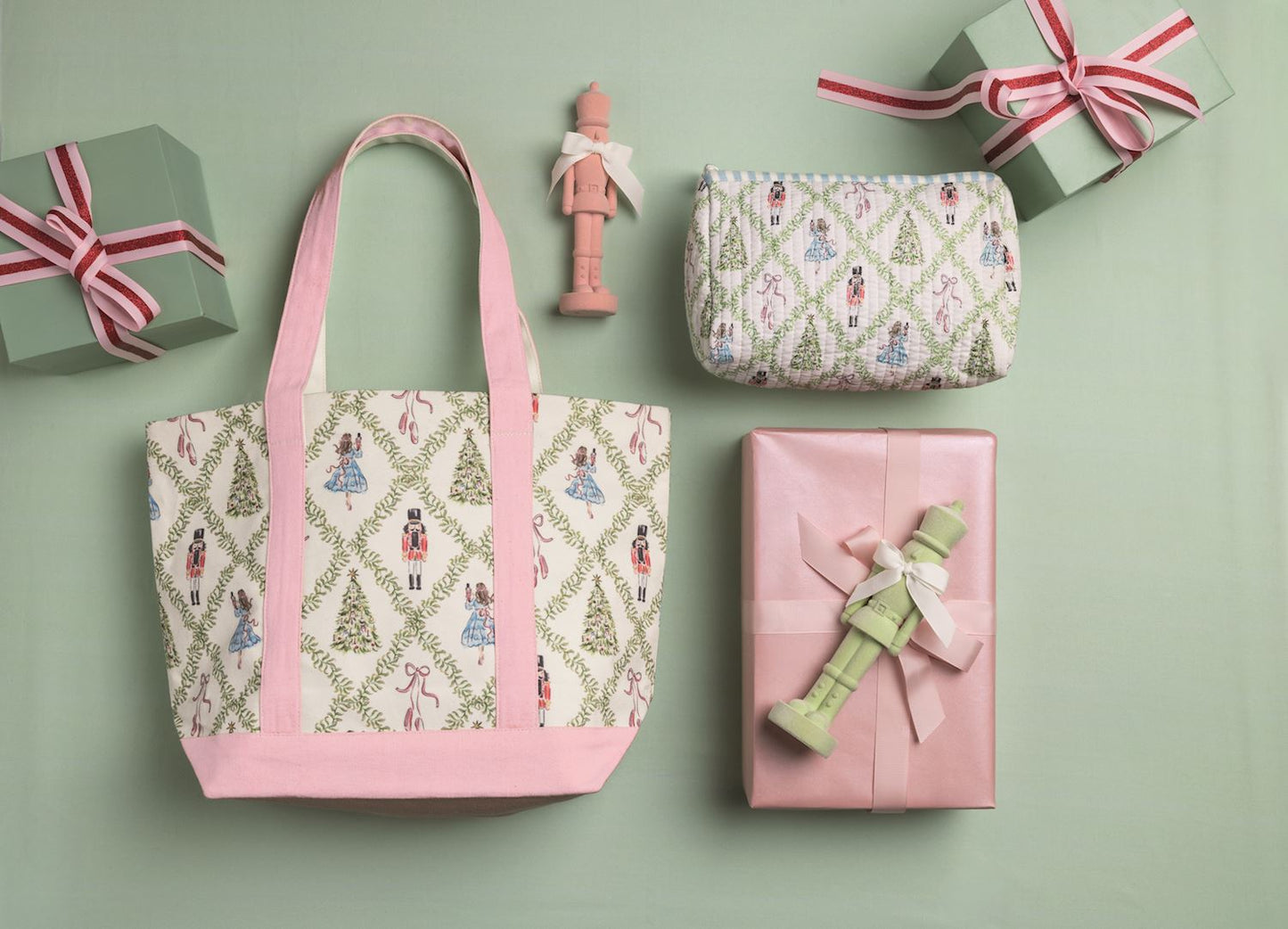 Nutcracker Canvas Tote