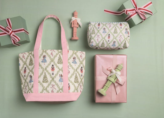 Nutcracker Canvas Tote