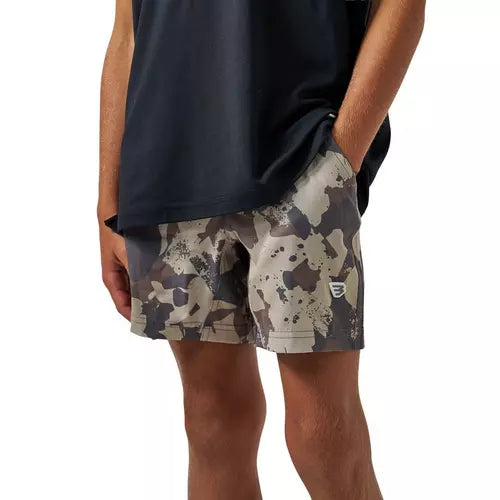 YOUTH ATHLETIC SHORT - SPLATTER CAMO