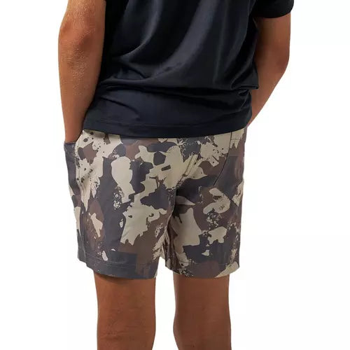 YOUTH ATHLETIC SHORT - SPLATTER CAMO