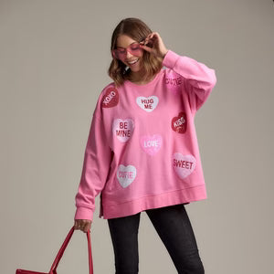 Valentine's Sparkle Sweatshirt