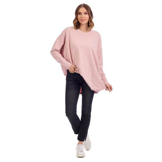 Blush Libba Swing Hem Top