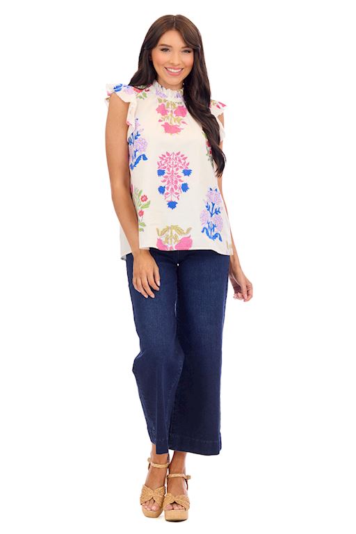 Kenzie Flounce Top