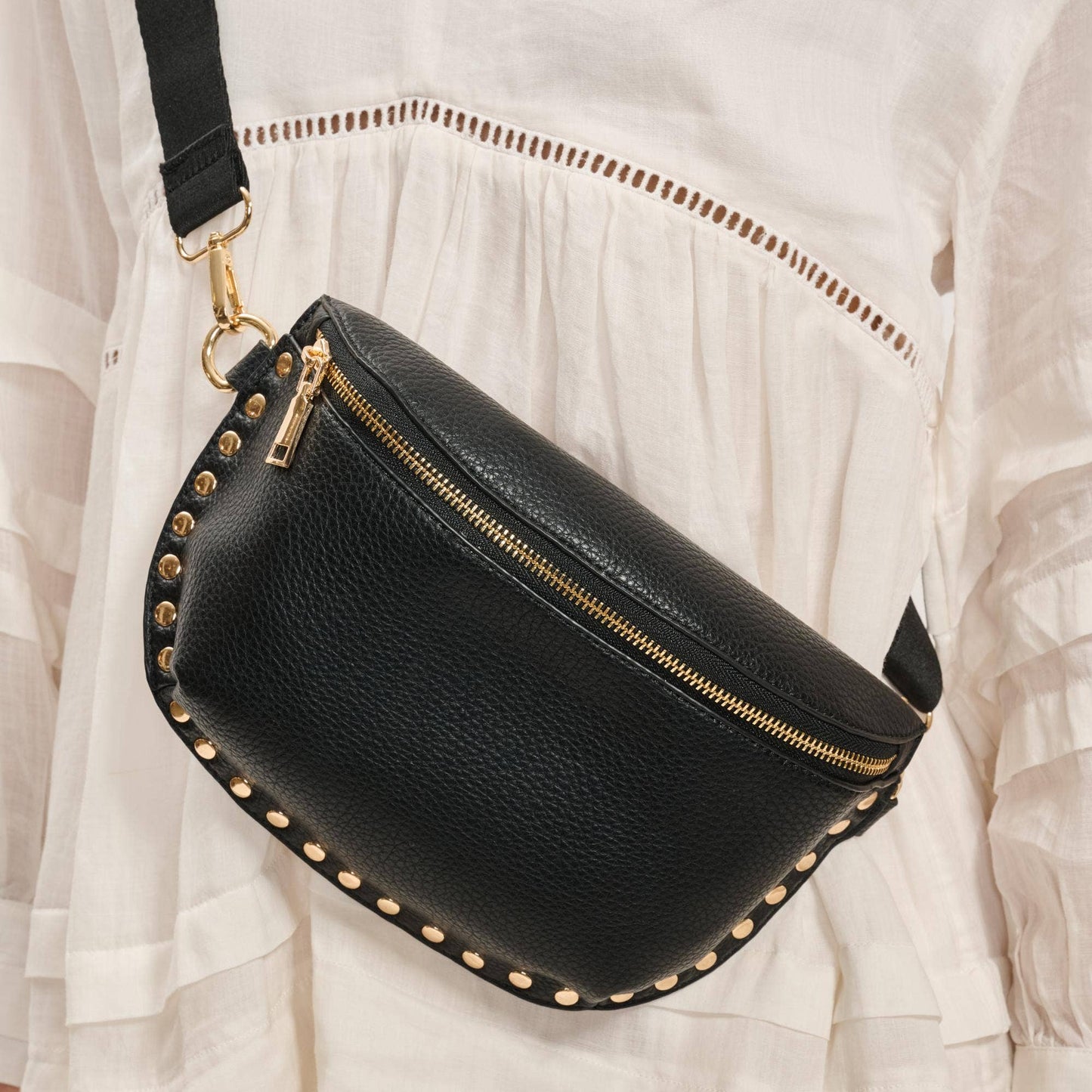 Gizelle Belt Bag: Natural