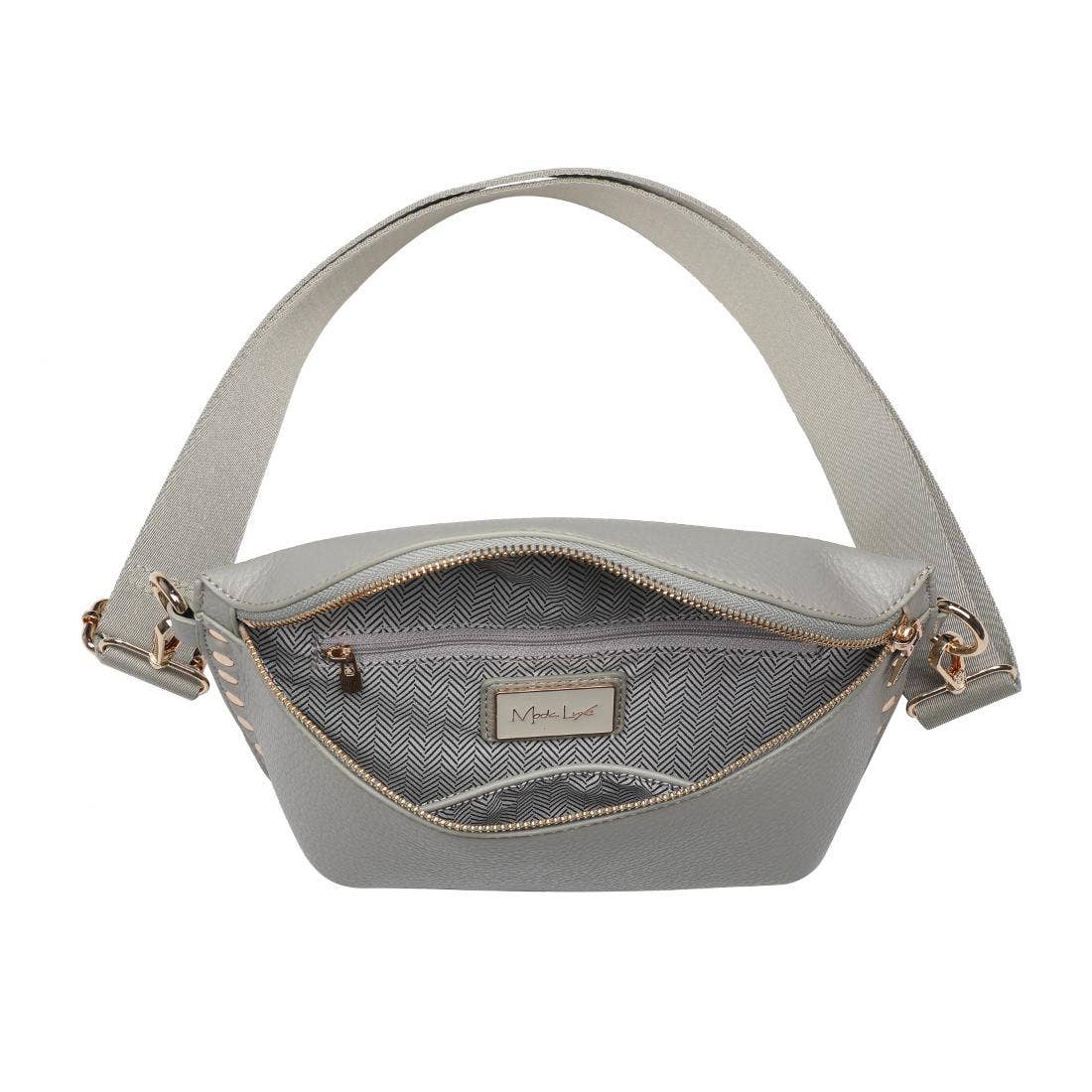 Gizelle Belt Bag: Natural