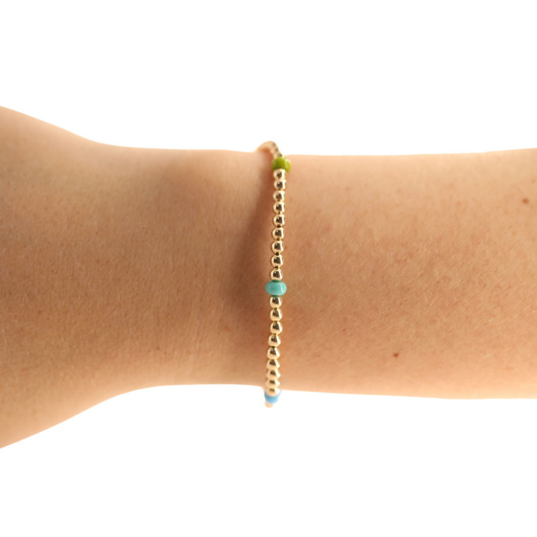 Confetti Poppi Bracelet: Standard 6.75 inch