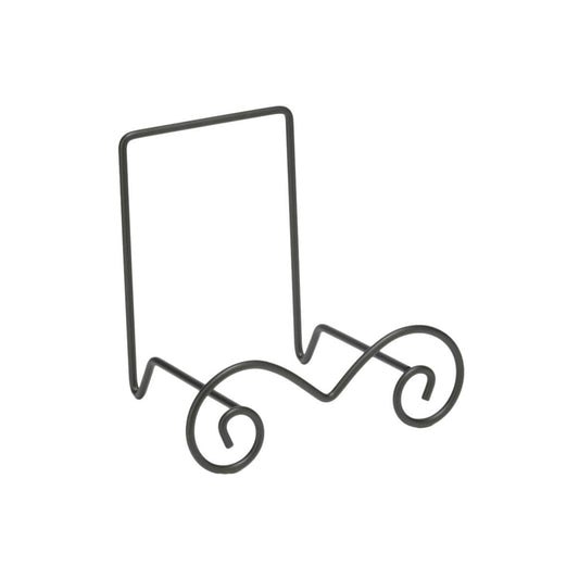 Small Stratford Metal Bowl Easels: Black