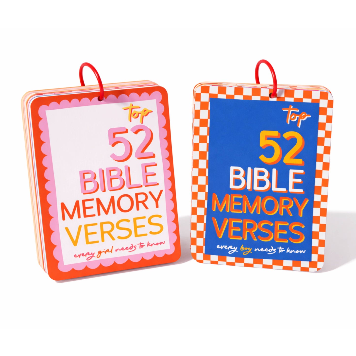 Kids Bible Memory Cards Boy