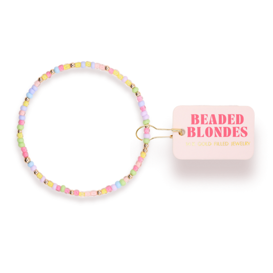 Spring Sprinkle Bracelet: Standard 6.75 Inch