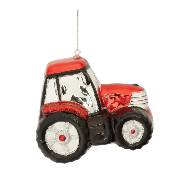 Red Tractor Ornament