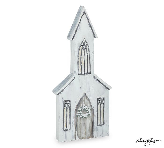 Snowy Church Sitter