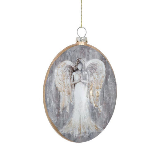 Rustic Angel Ornament