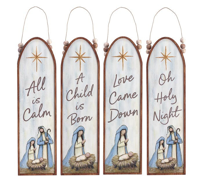 Humble Hope Wood Ornament