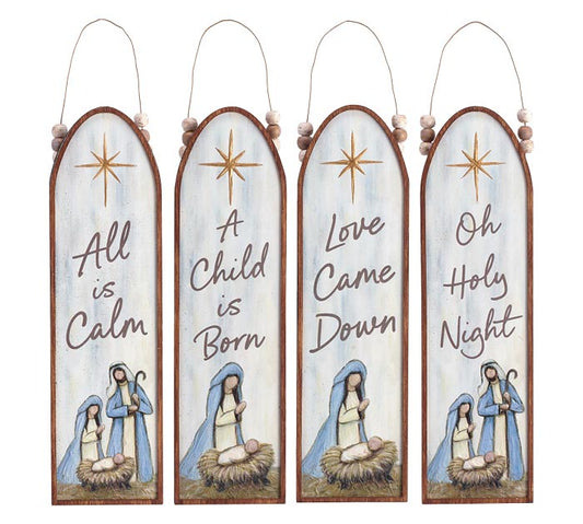 Humble Hope Wood Ornament