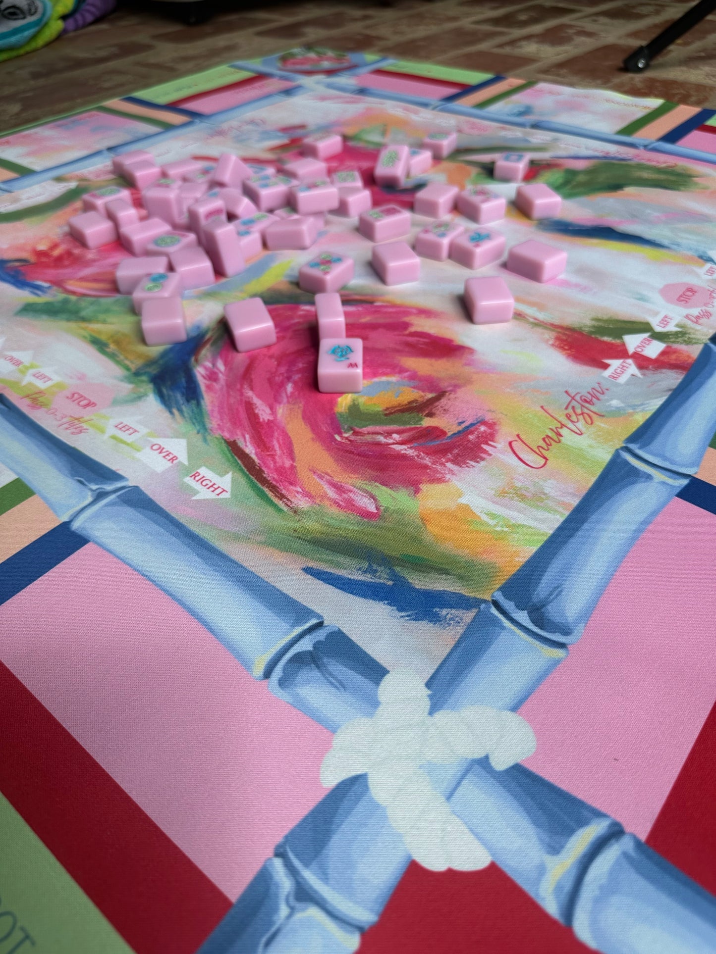 In Bloom Mahjong Mat