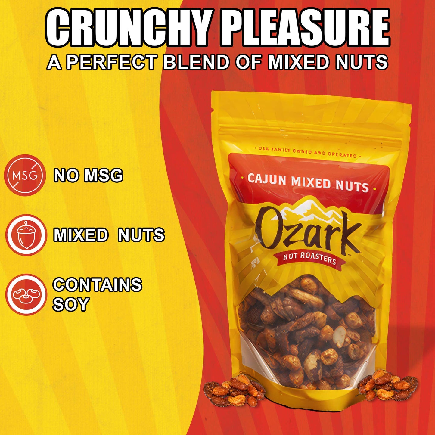 Gold - Cajun Mixed Nuts