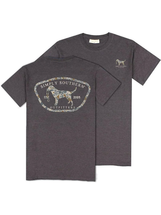 Youth Shirt Camo Dog