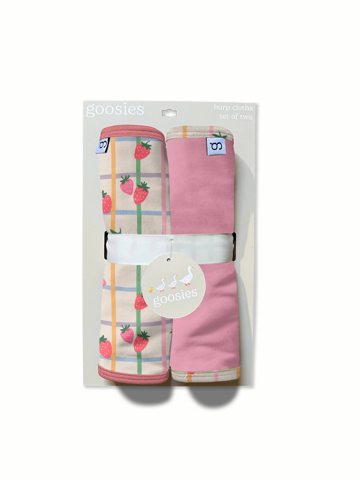Burp Cloth Set - Berry Patch