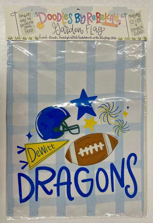 DeWitt Dragon Garden Flag