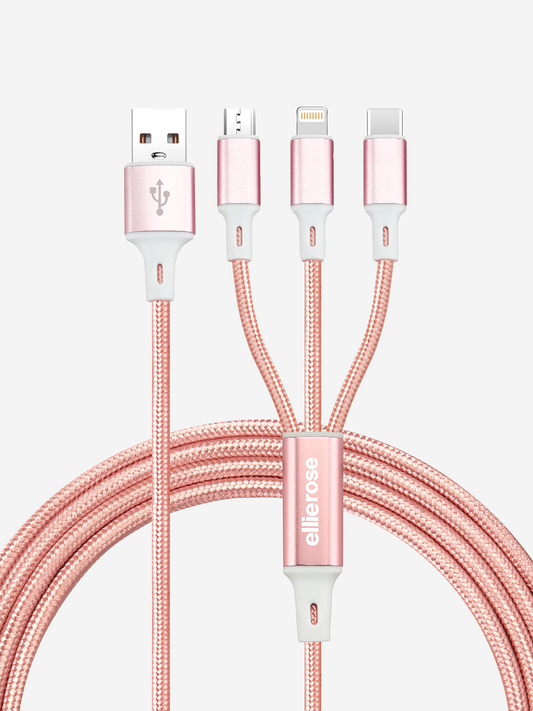 10ft Extra Long Charger in Rose Gold