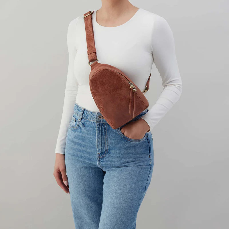 Fern Sling in Burnished Saddle