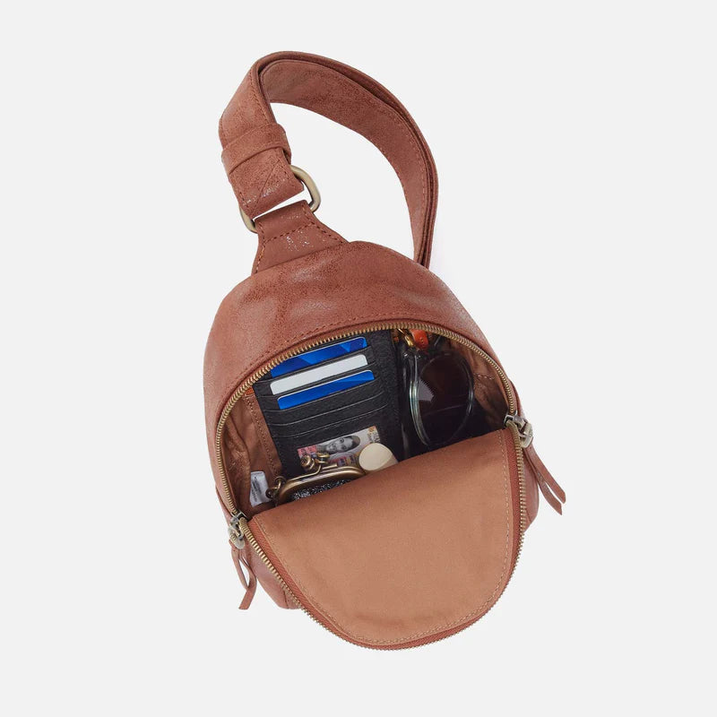 Fern Sling in Burnished Saddle