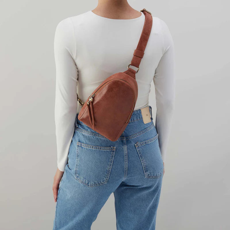 Fern Sling in Burnished Saddle