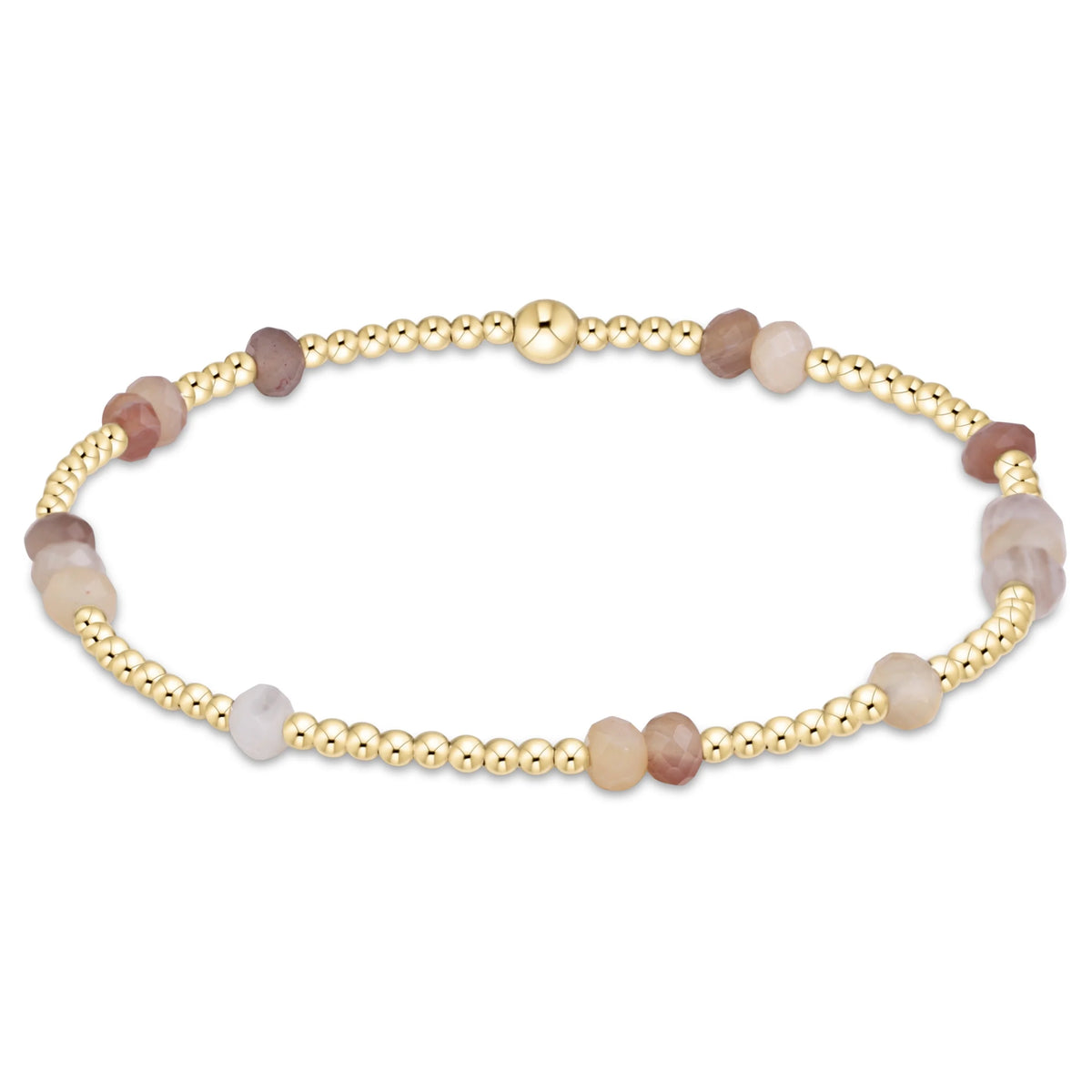 Hope Unwritten Gemstone 4mm Bracelet - Botswana Agate EXTENDS