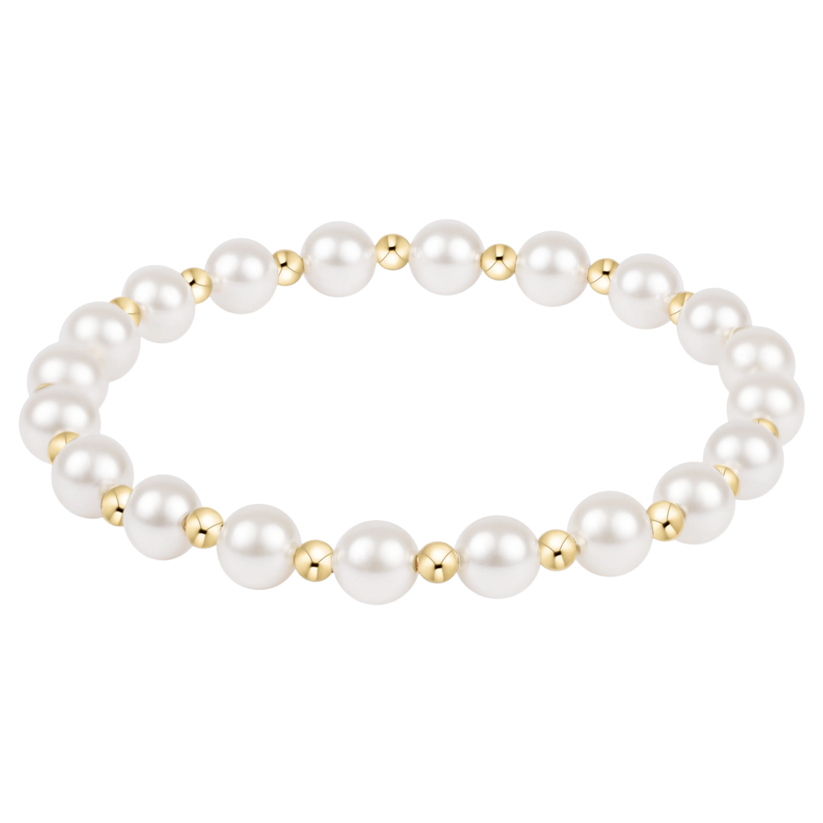 extends grateful pearl 6mm bracelet