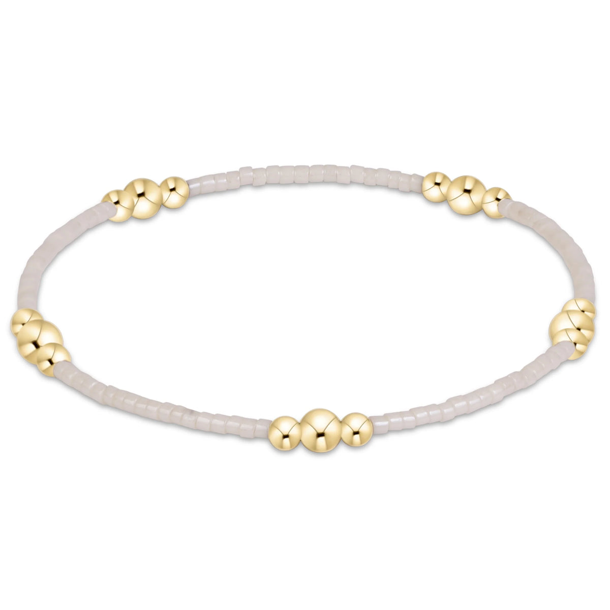 hope purpose gold bracelet - milkshake