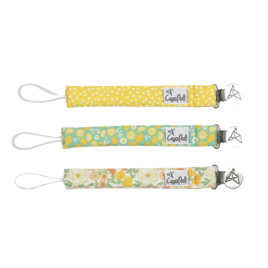 Lemon Binky Clip (3-Pack)