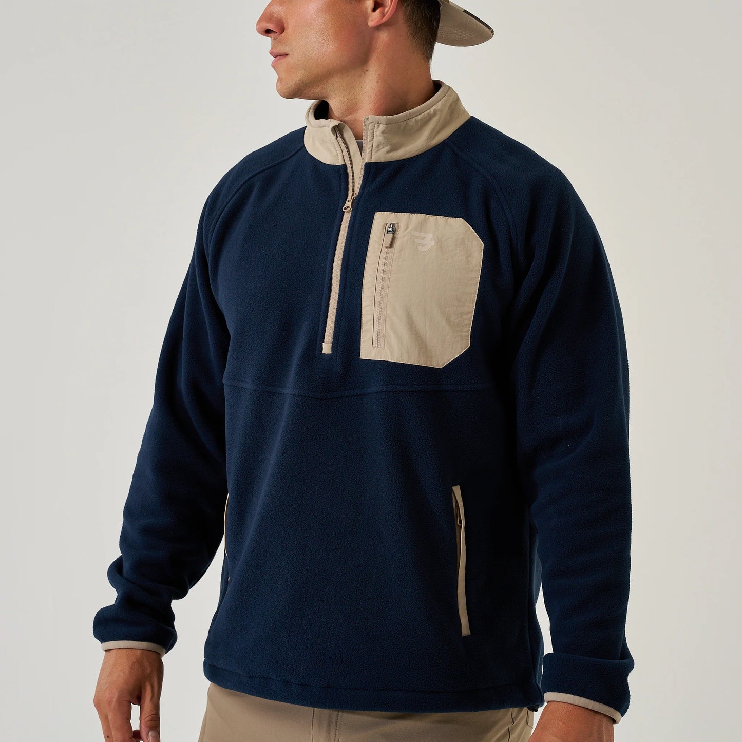 Micro Fleece Jacket Dark Blue