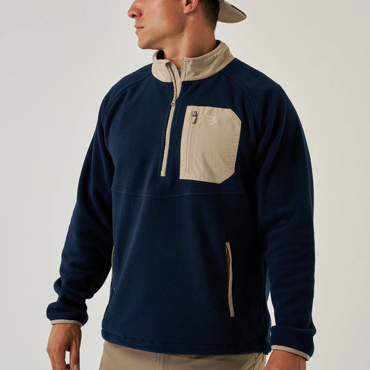 Micro Fleece Jacket Dark Blue