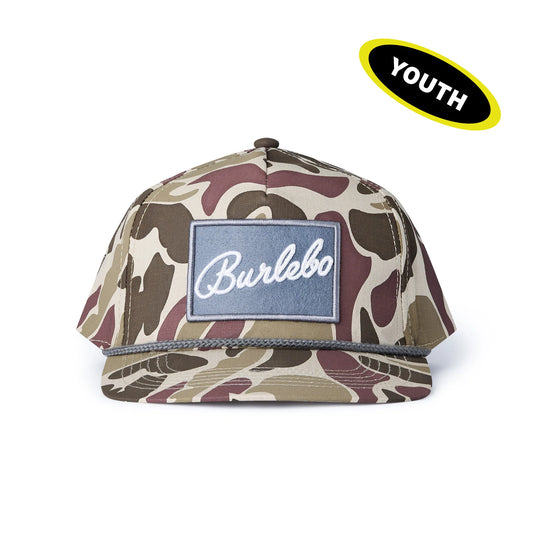 Youth Cap - Grey Patch Camo